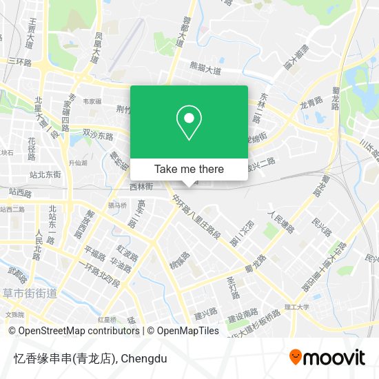 忆香缘串串(青龙店) map