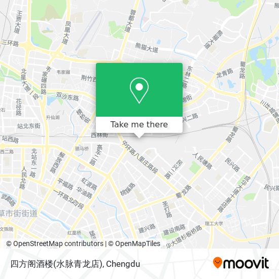 四方阁酒楼(水脉青龙店) map