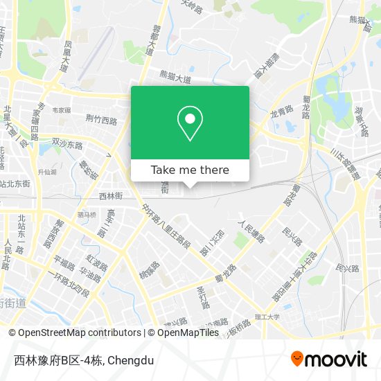 西林豫府B区-4栋 map
