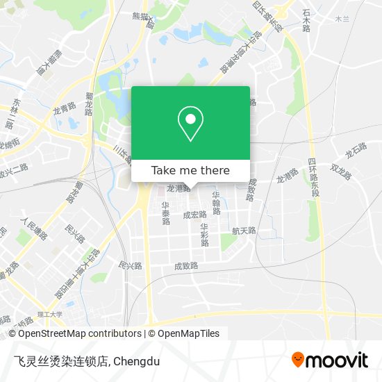飞灵丝烫染连锁店 map