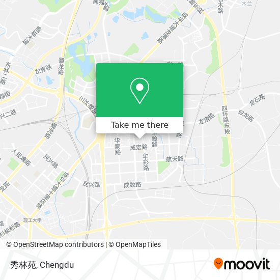 秀林苑 map