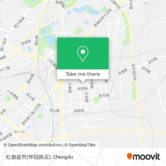 红旗超市(华冠路店) map