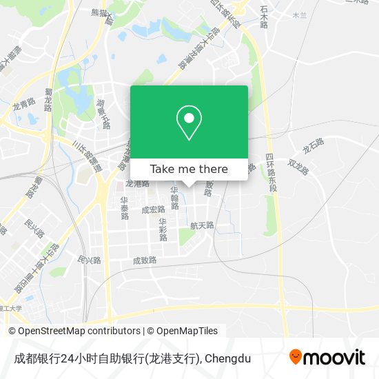 成都银行24小时自助银行(龙港支行) map