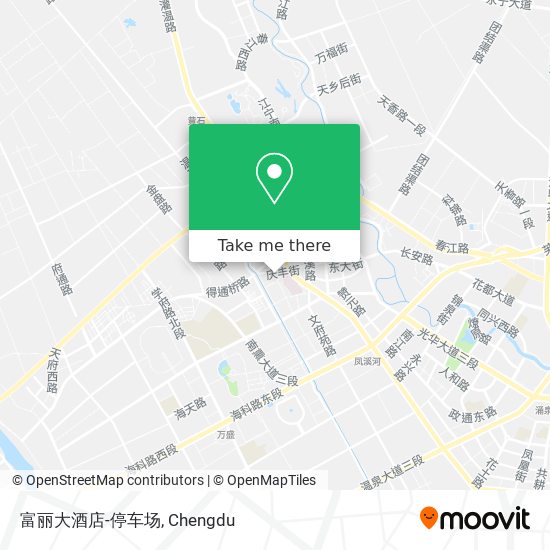 富丽大酒店-停车场 map