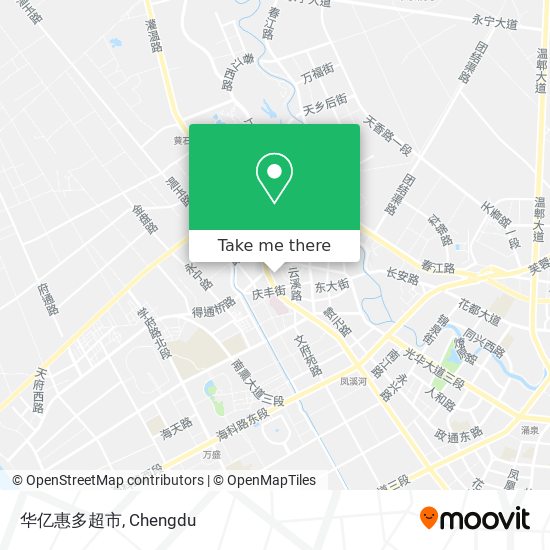 华亿惠多超市 map