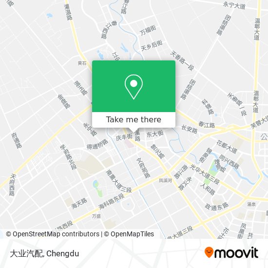 大业汽配 map