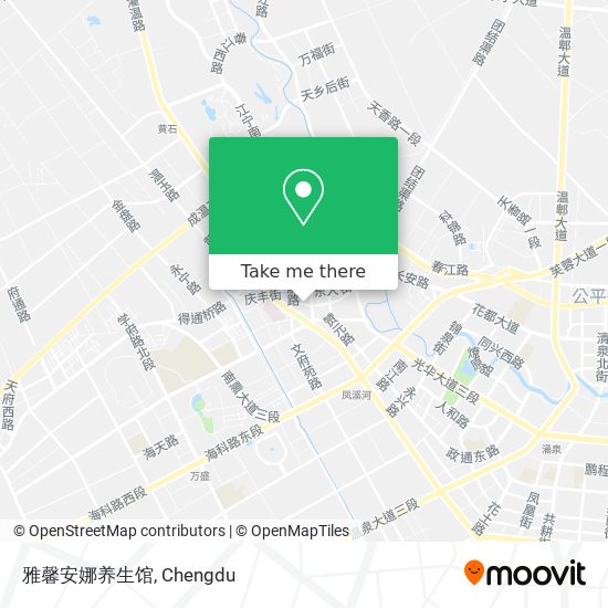 雅馨安娜养生馆 map