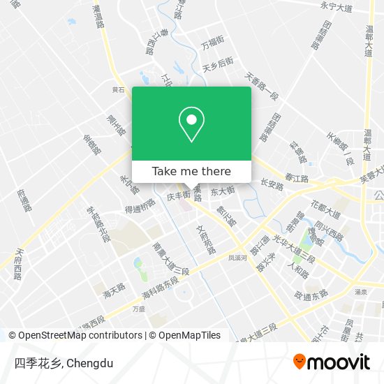 四季花乡 map