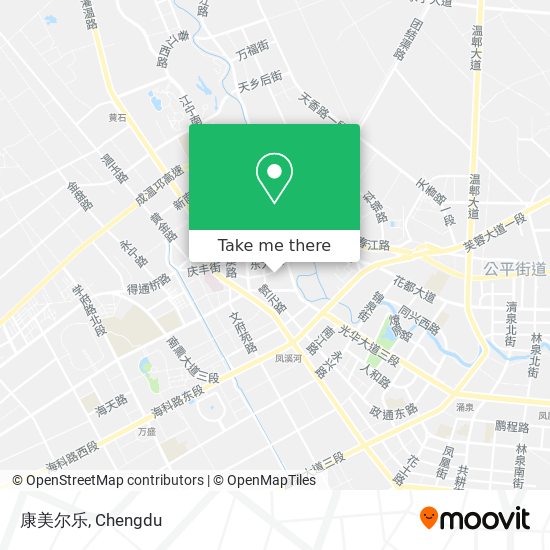 康美尔乐 map
