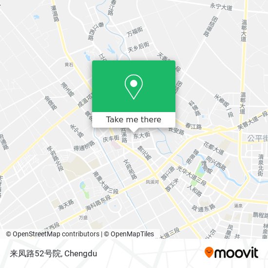 来凤路52号院 map