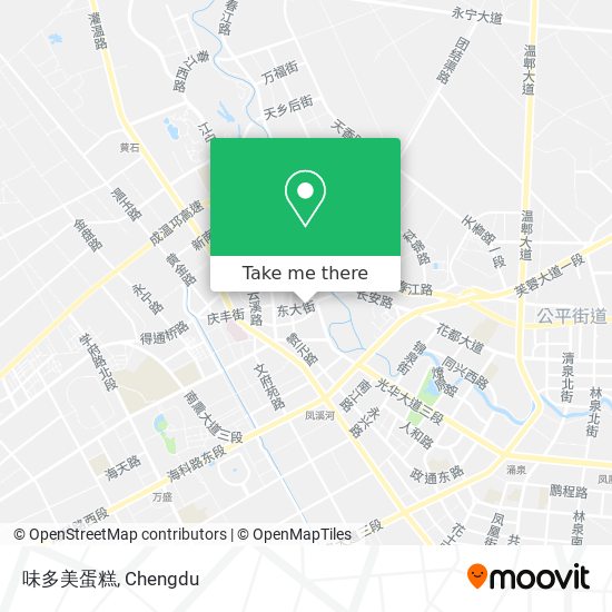 味多美蛋糕 map