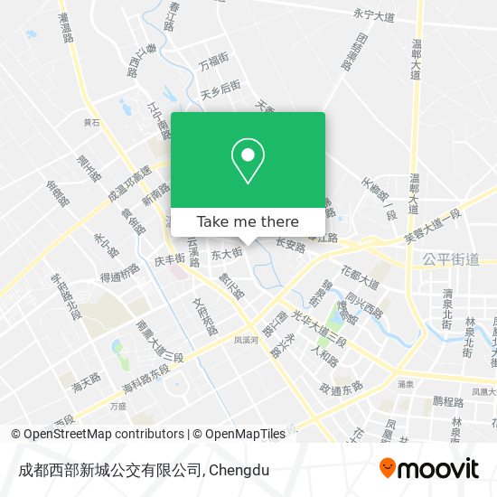 成都西部新城公交有限公司 map