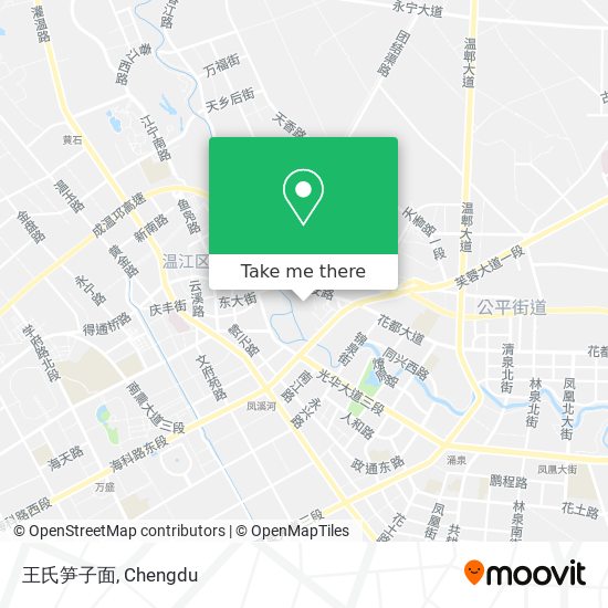 王氏笋子面 map