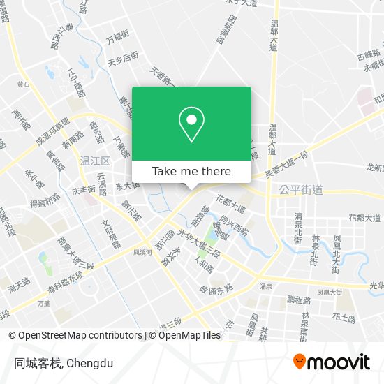 同城客栈 map