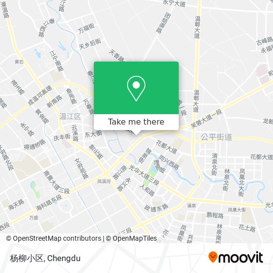 杨柳小区 map