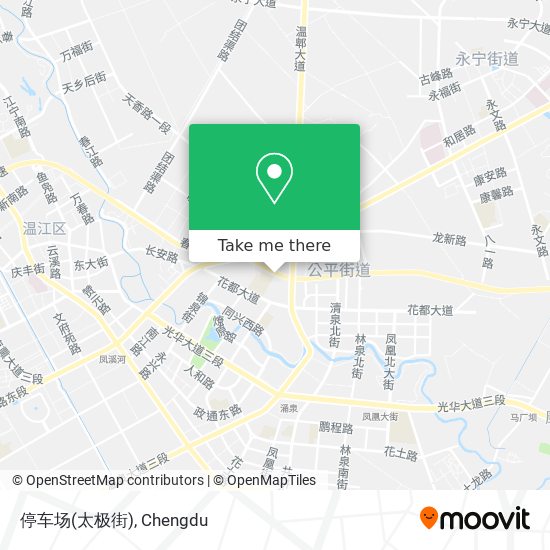 停车场(太极街) map