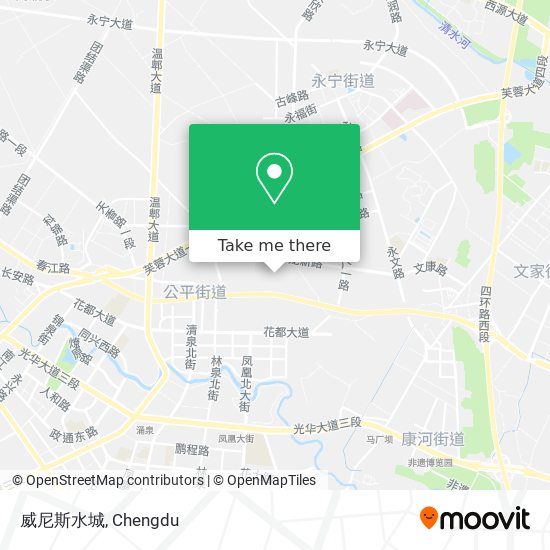 威尼斯水城 map