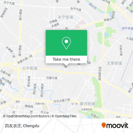 四友农庄 map