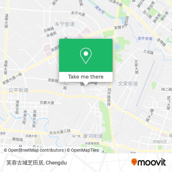 芙蓉古城芝田居 map