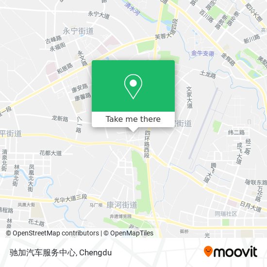 驰加汽车服务中心 map