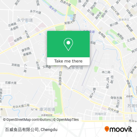 百威食品有限公司 map