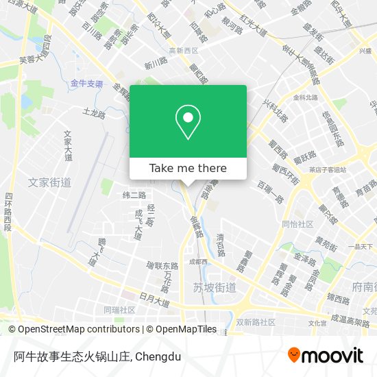 阿牛故事生态火锅山庄 map