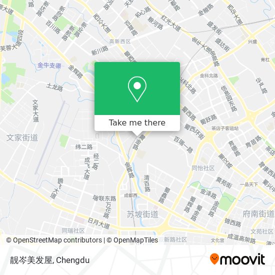 靓岑美发屋 map