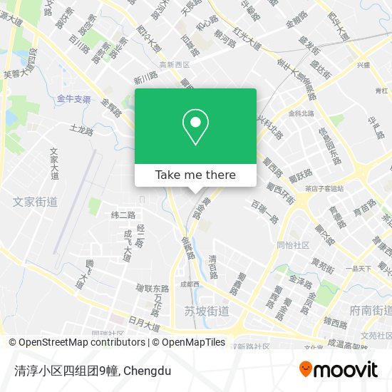 清淳小区四组团9幢 map