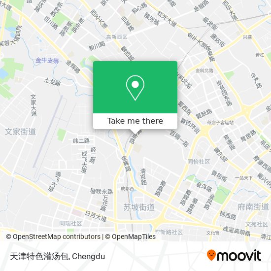 天津特色灌汤包 map