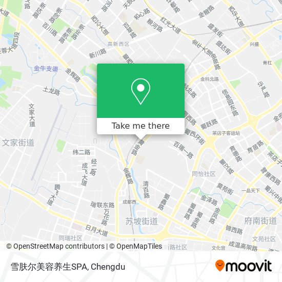雪肤尔美容养生SPA map