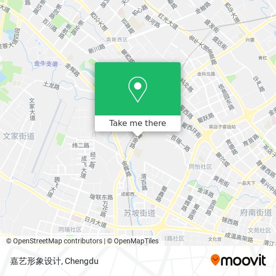 嘉艺形象设计 map