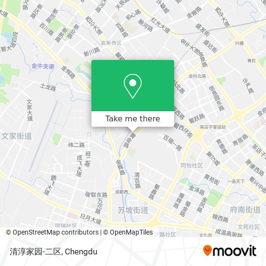 清淳家园-二区 map