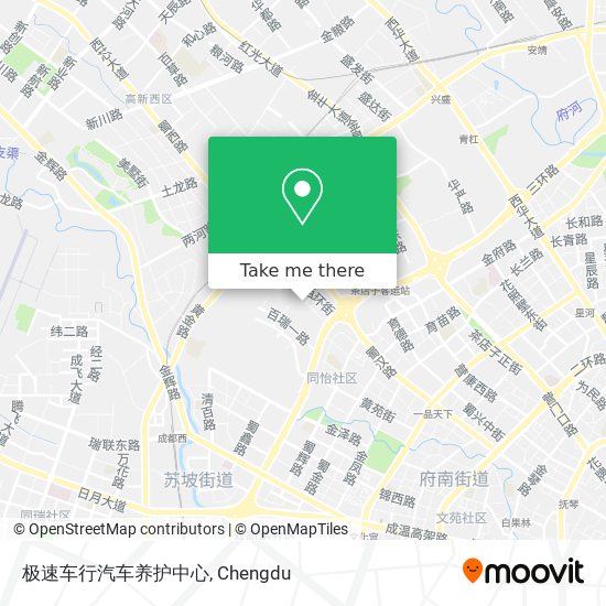极速车行汽车养护中心 map