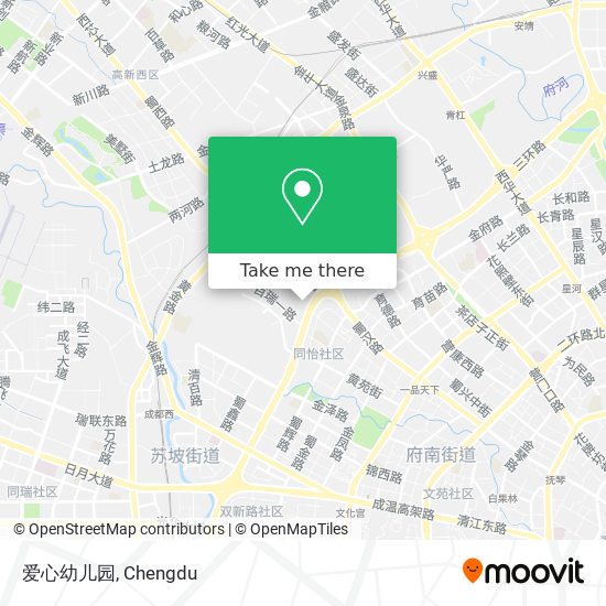 爱心幼儿园 map