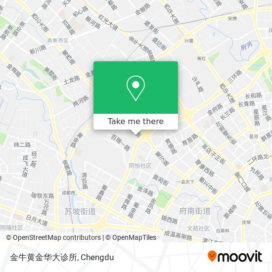 金牛黄金华大诊所 map