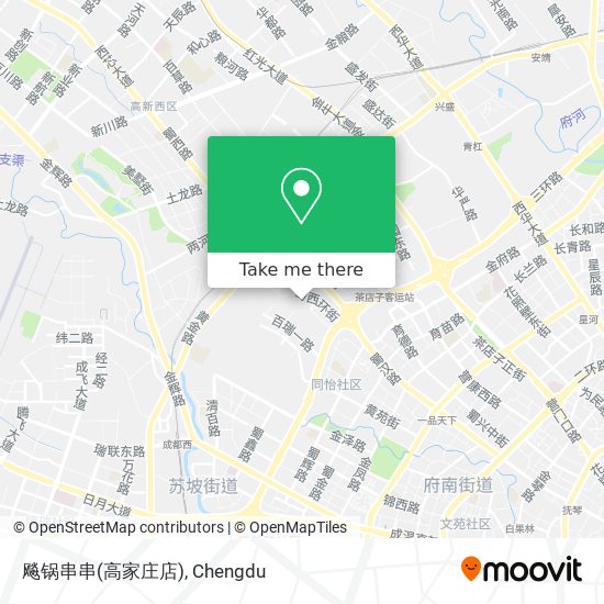 飚锅串串(高家庄店) map