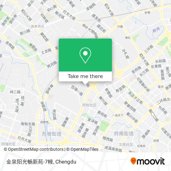 金泉阳光畅新苑-7幢 map