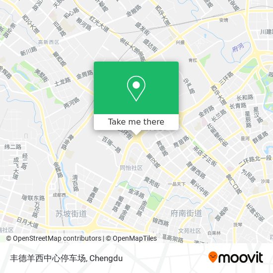 丰德羊西中心停车场 map