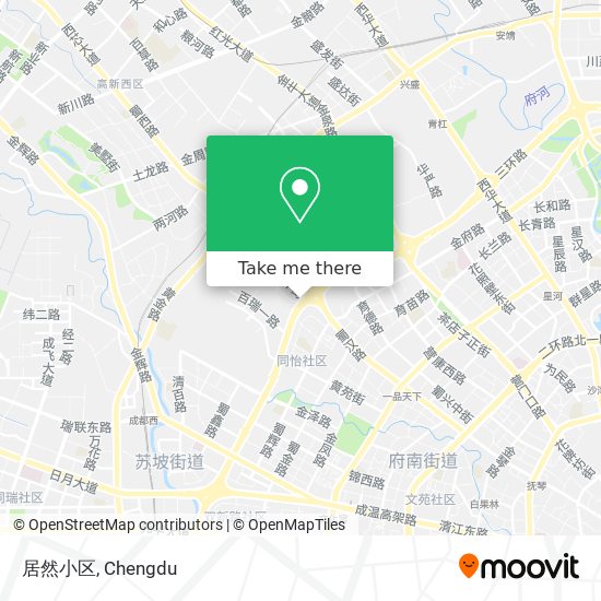 居然小区 map