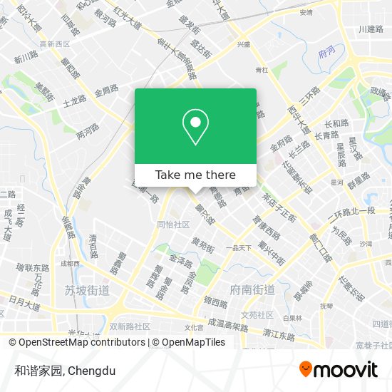 和谐家园 map