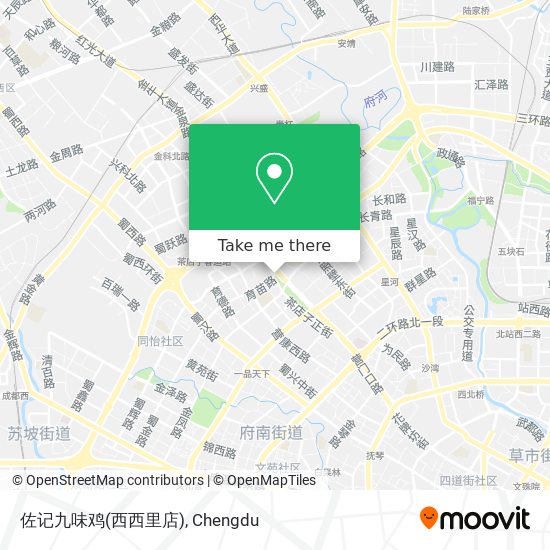 佐记九味鸡(西西里店) map