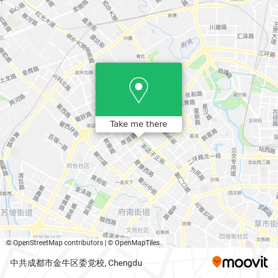 中共成都市金牛区委党校 map