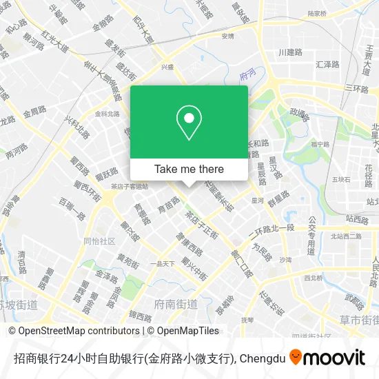 招商银行24小时自助银行(金府路小微支行) map