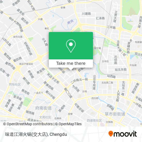 味道江湖火锅(交大店) map