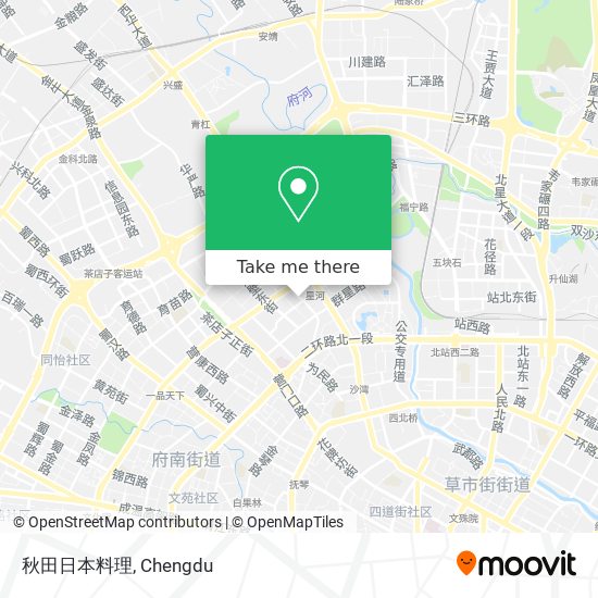 秋田日本料理 map