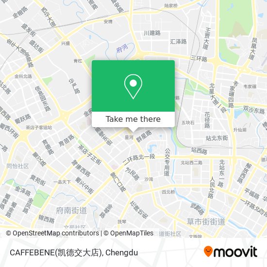 CAFFEBENE(凯德交大店) map