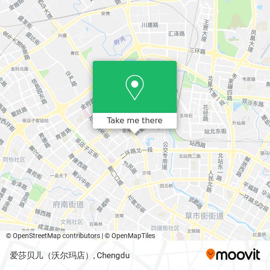 爱莎贝儿（沃尔玛店） map