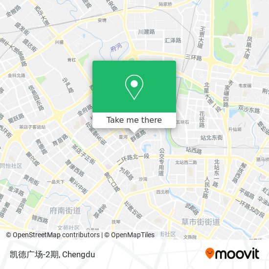 凯德广场-2期 map