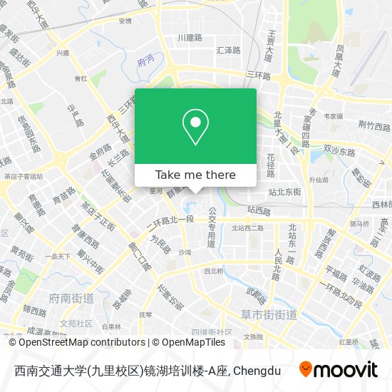 西南交通大学(九里校区)镜湖培训楼-A座 map