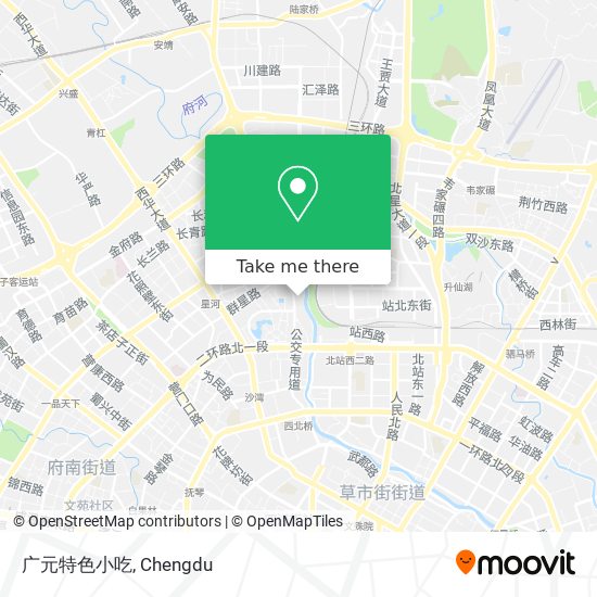 广元特色小吃 map